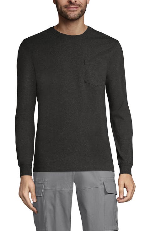 Super-T Long Sleeve T-Shirt with Pocket