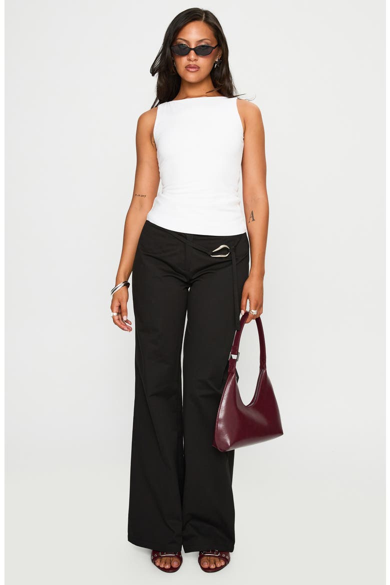 Lose Your Number Ruched Sleeveless Top, Alternate, color, WHITE