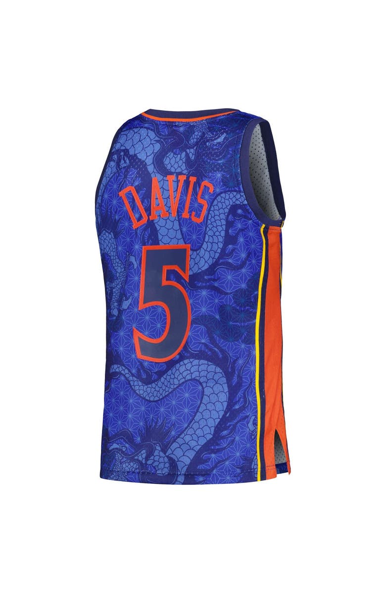 Mitchell & Ness Men's Mitchell & Ness Baron Davis Royal Golden State Warriors 2006/07 Hardwood Classics Asian Heritage 6.0 Swingman Throwback Player Jersey, Alternate, color, Royal