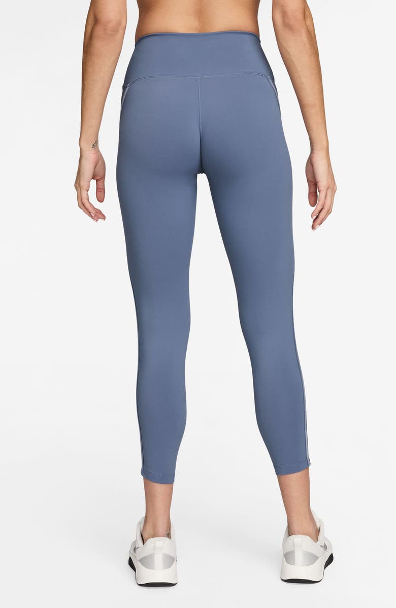 Nike One High Waist Dri-FIT 7/8 Leggings, Alternate, color, World Indigo/ Work Blue