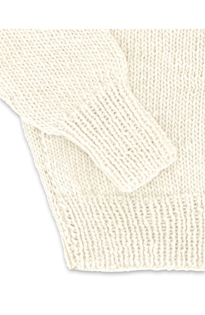 Fortela Chamula Merino Wool Cardigan, Alternate, color, Ivory