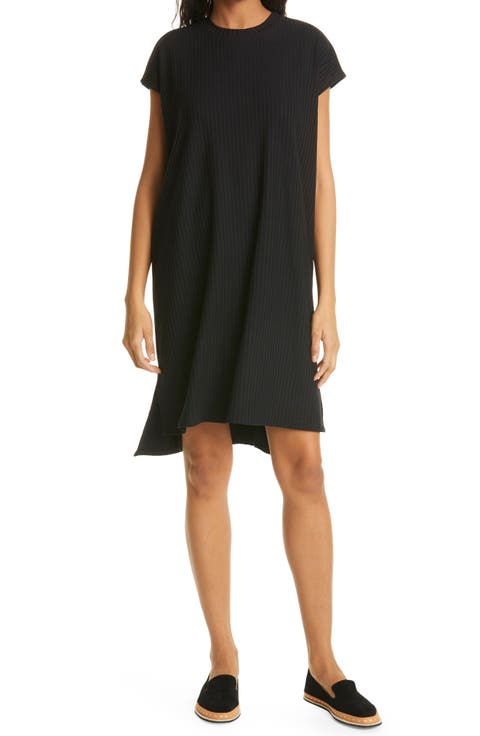 Rib Crewneck Dress