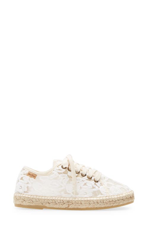 Toni Pons Far Espadrille Sneaker In Ecru Fabric