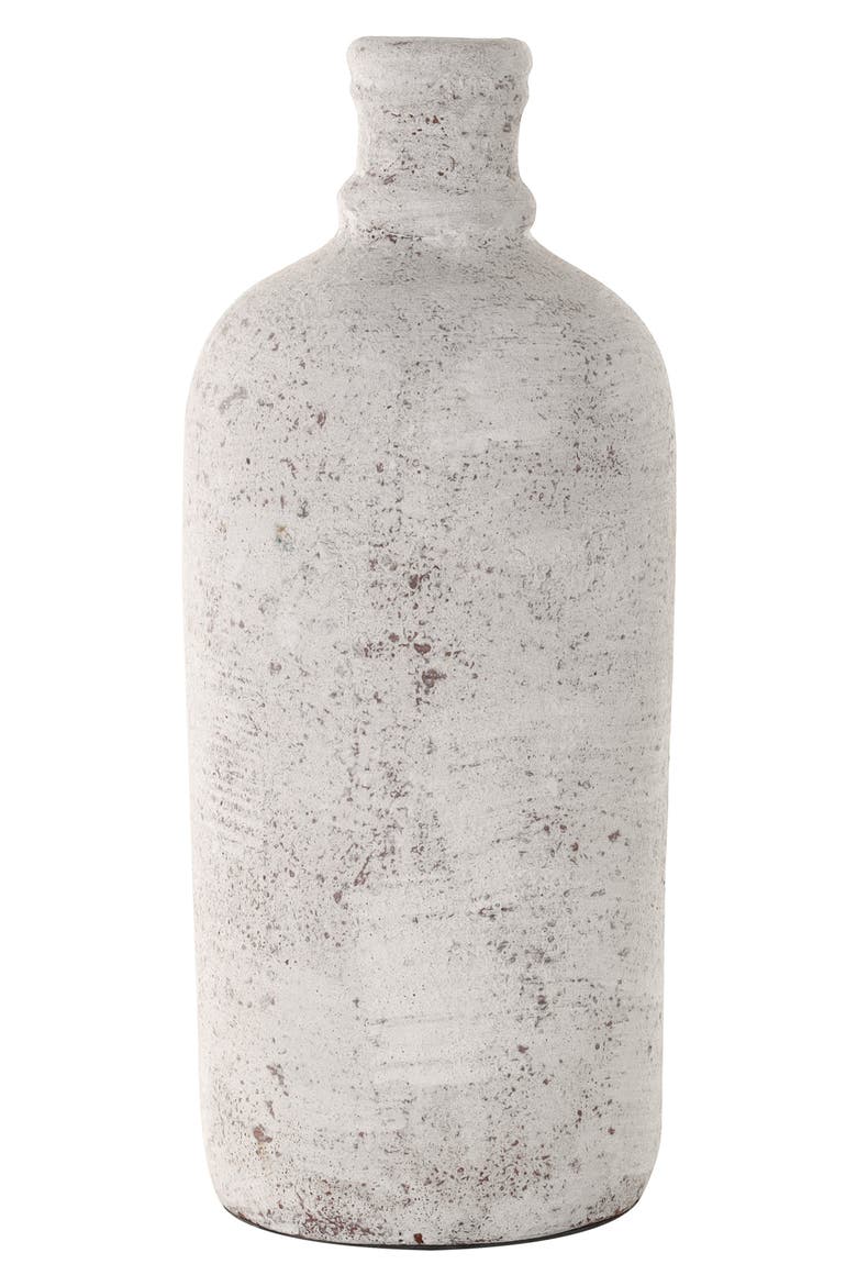 Cream Ceramic Vase, Alternate, color, CREAM