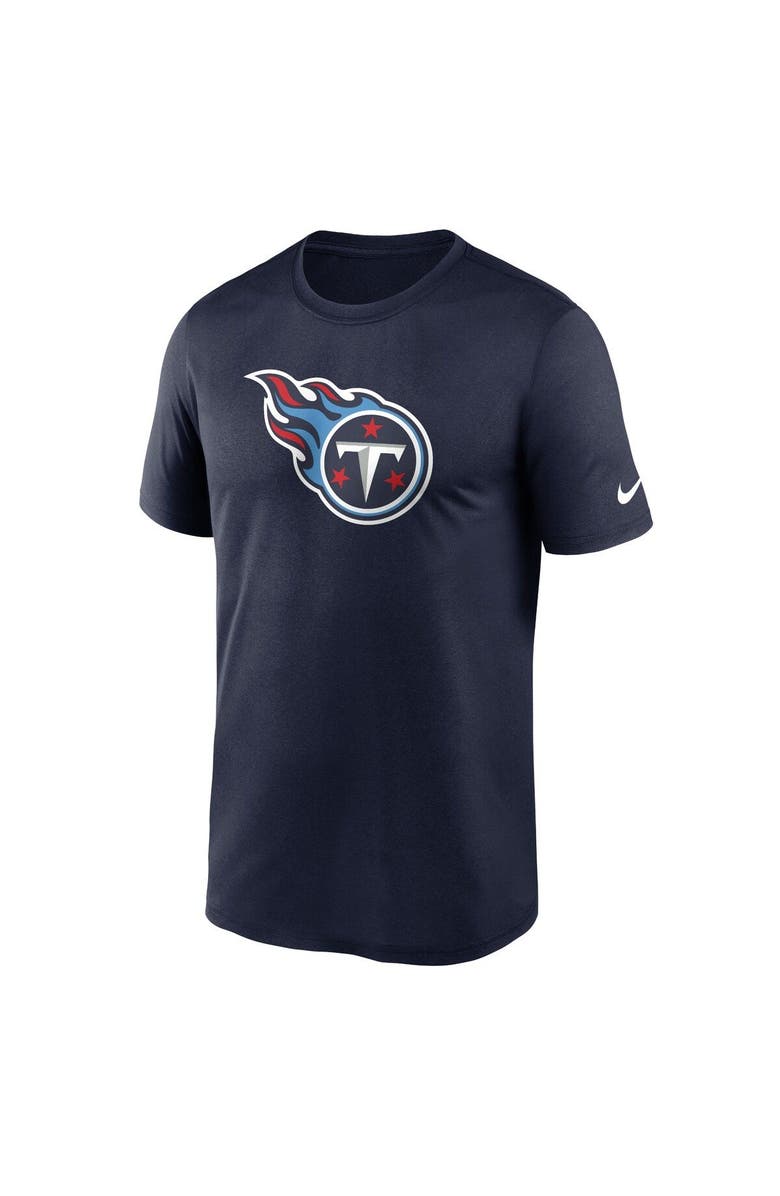 Nike Men's Nike Navy Tennessee Titans Legend Logo Performance T-Shirt, Alternate, color, Navy