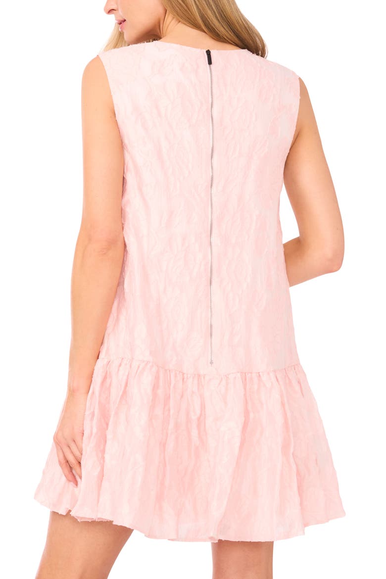 Lola Floral Jacquard Minidress, Alternate, color, CLOUD PINK