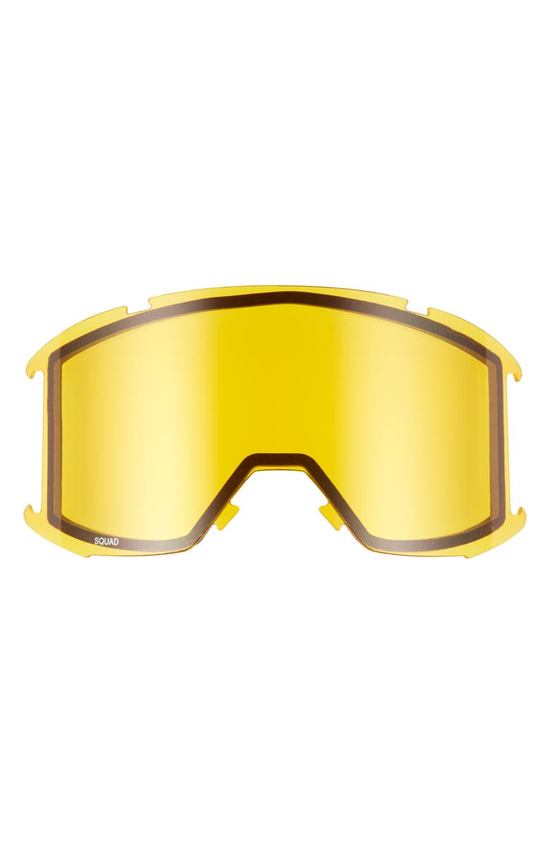 Smith Squad 180mm ChromaPop<sup>™</sup> Snow Goggles, Alternate, color, White Vapor/ Rose Gold
