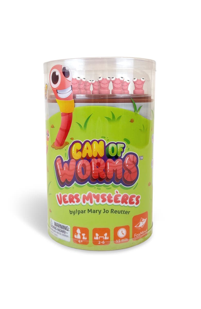 FoxMind Can Of Worms Toy Learning Math Game, Main, color, Multicolored