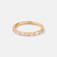 Sara Patino Baguette Half Eternity Ring