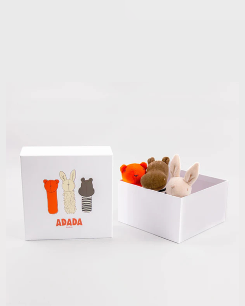 Baby Rattle Box of 3