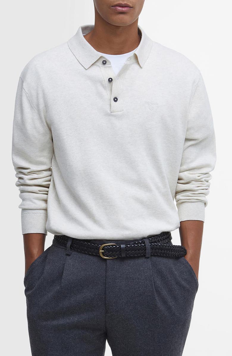 Barbour Bassington Long Sleeve Polo, Main, color,