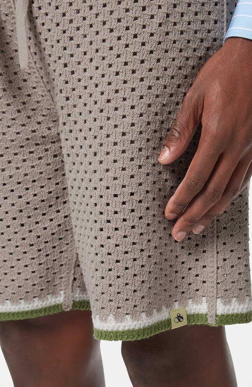 SCOTCH & SODA SCOTCH & SODA TIE WAIST CROCHET SHORTS