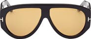 TOM FORD Bronson 60mm Aviator Sunglasses