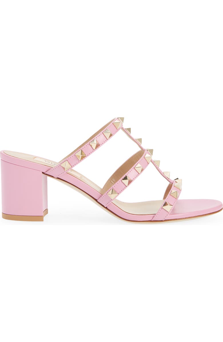 Valentino Garavani Rockstud Slide Sandal, Alternate, color,