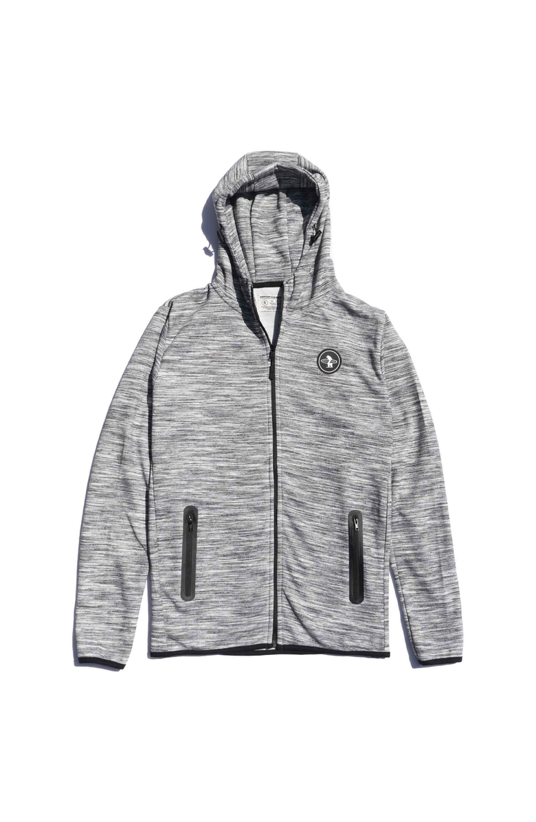 Everyday California Palisade Zip Up Jacket, Main, color, White Fleck