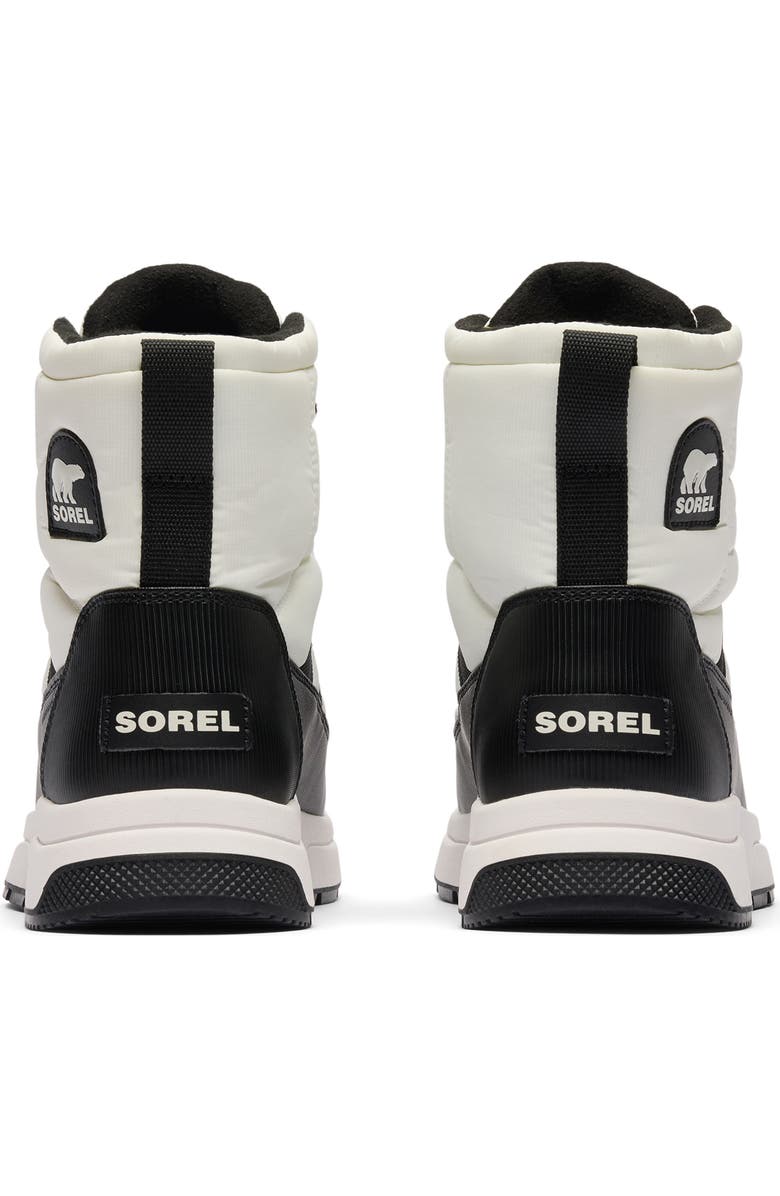 SOREL Whitney III Waterproof Mid Boot, Alternate, color, Sea Salt/ Black
