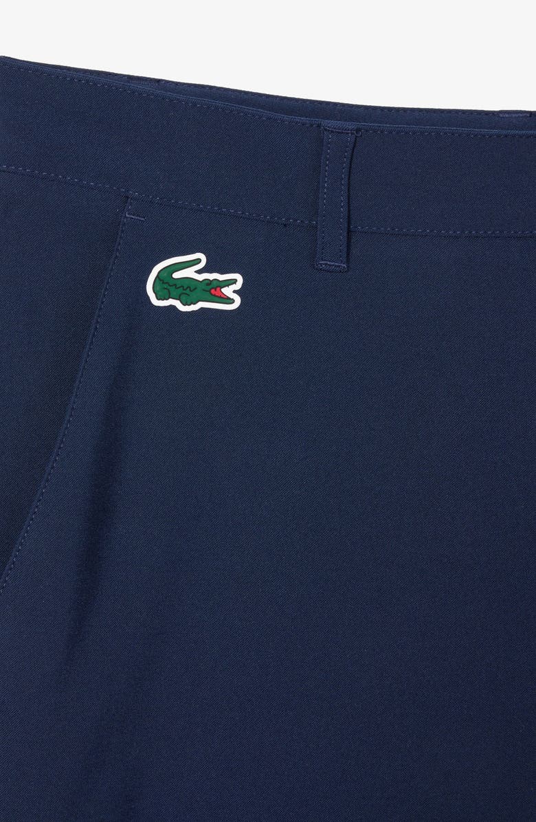 Lacoste Regular Fit Performance Golf Bermuda Shorts, Alternate, color, Marine