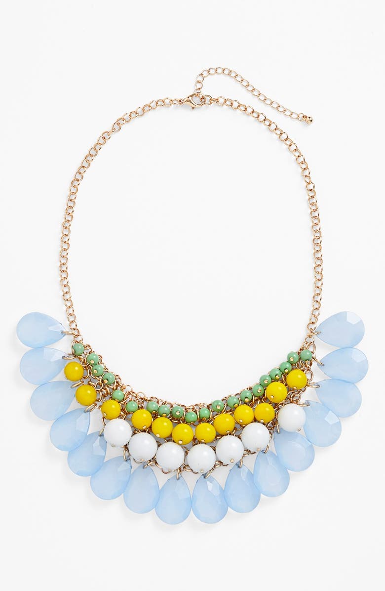 BP. Layered Statement Necklace, Main, color, 