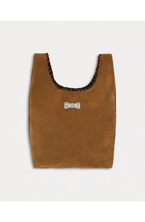 Karola Suede Leather Mini Bag