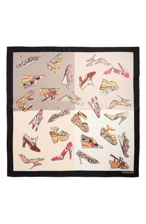 Genio Silk Square Scarf