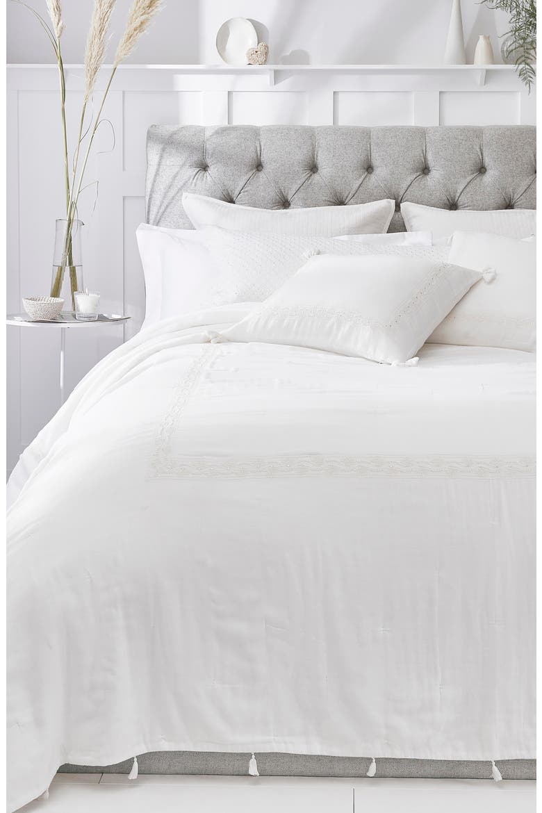 Sienna Quilt, Main, color, WHITE