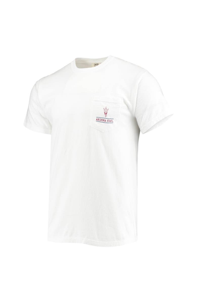 IMAGE ONE Men's White Arizona State Sun Devils Campus Americana T-Shirt, Alternate, color, White