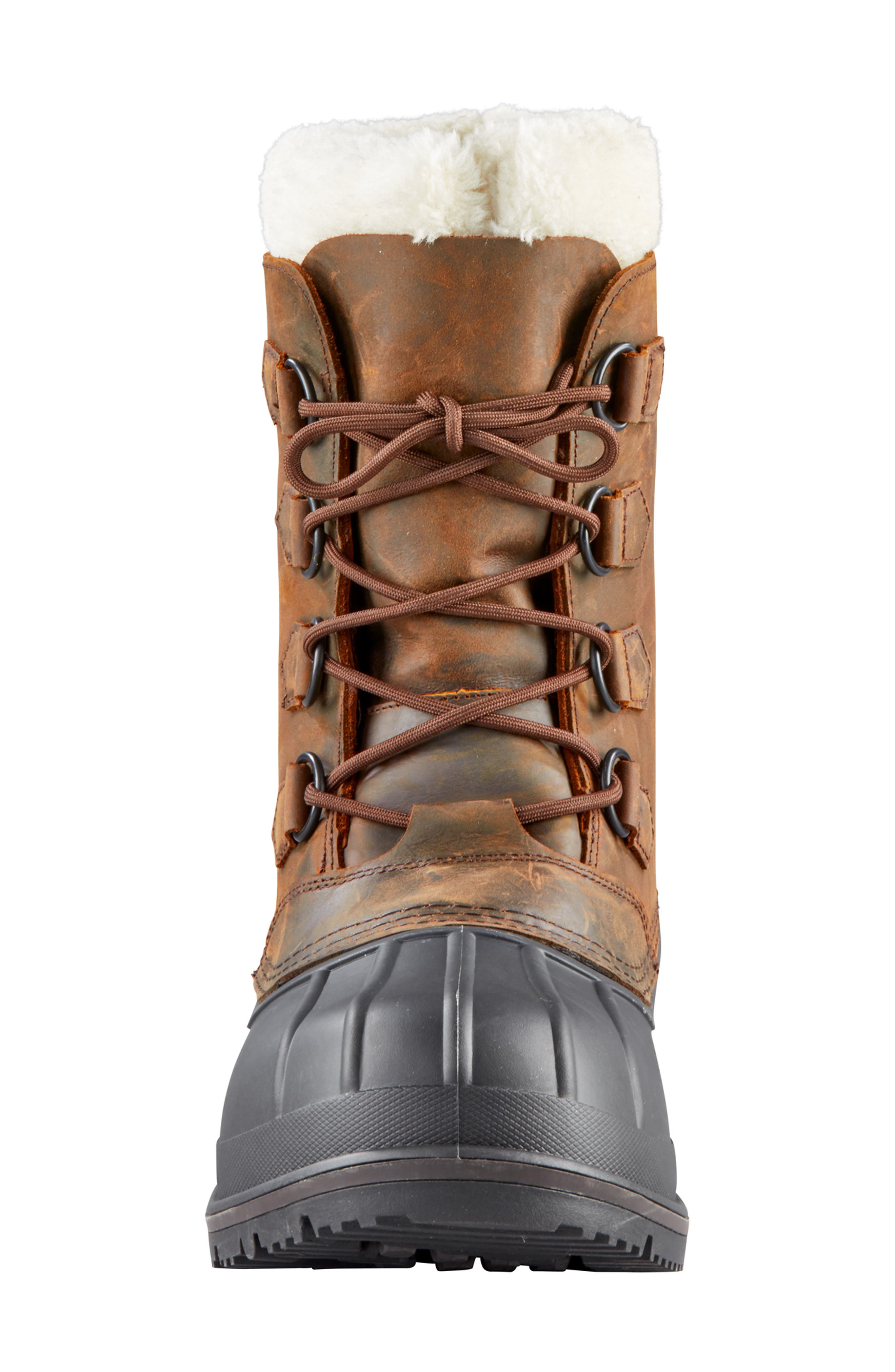 Canada Waterproof Snow Boot, Alternate, color, BROWN