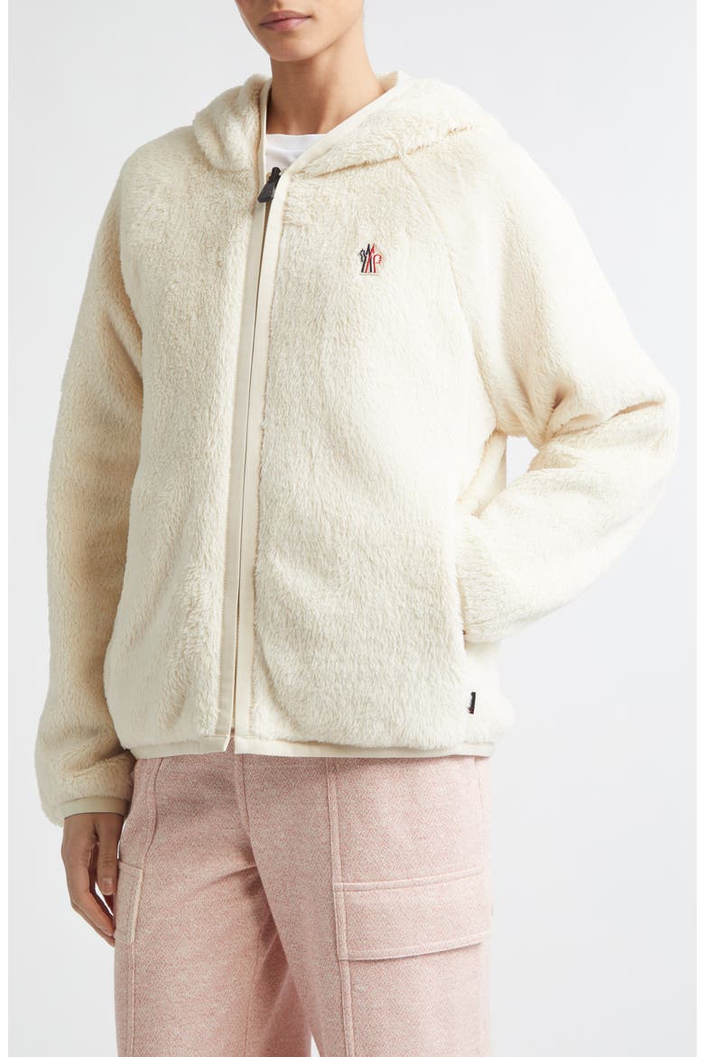 Reversible Polartec® High Loft™ Hoodie, Alternate, color, MILK/ VANILLA