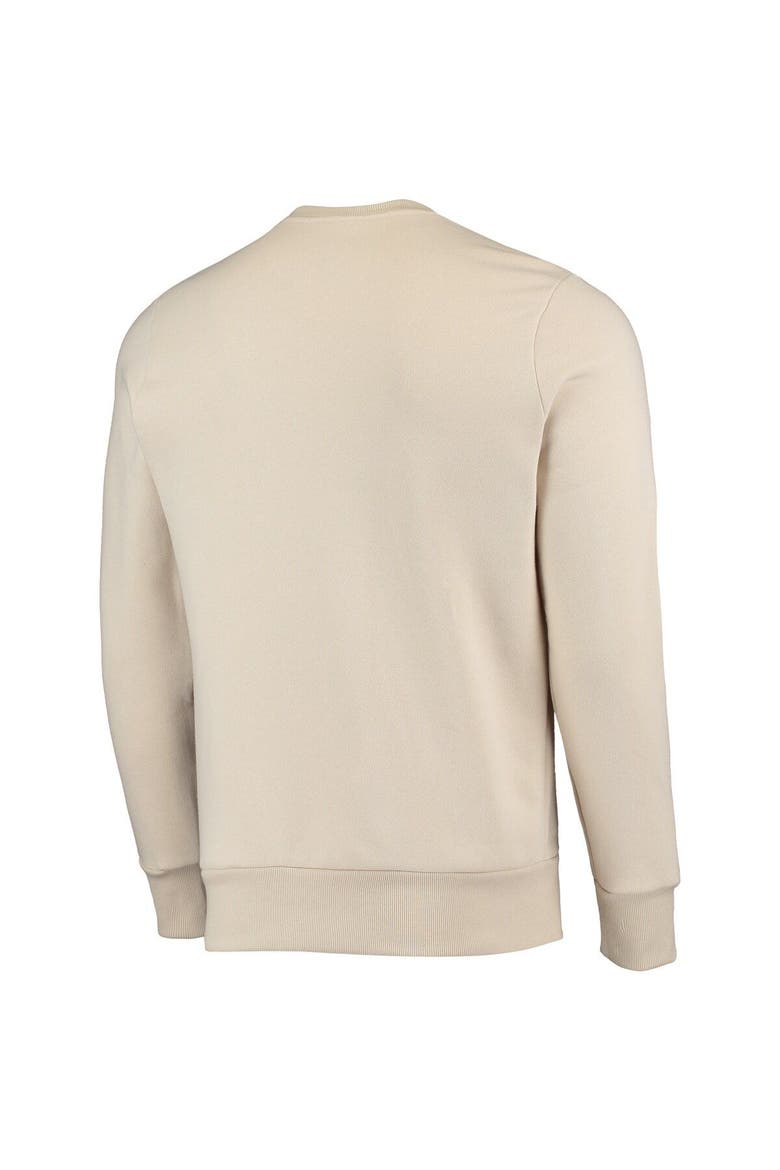 Men's Majestic Threads Oatmeal Minnesota Twins Fleece Pullover Sweatshirt, Alternate, color, Oatmeal