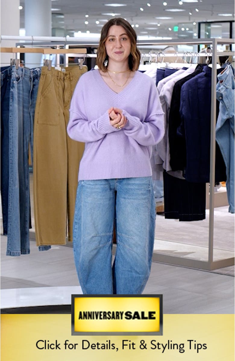 Oversize Cozy V-Neck Sweater