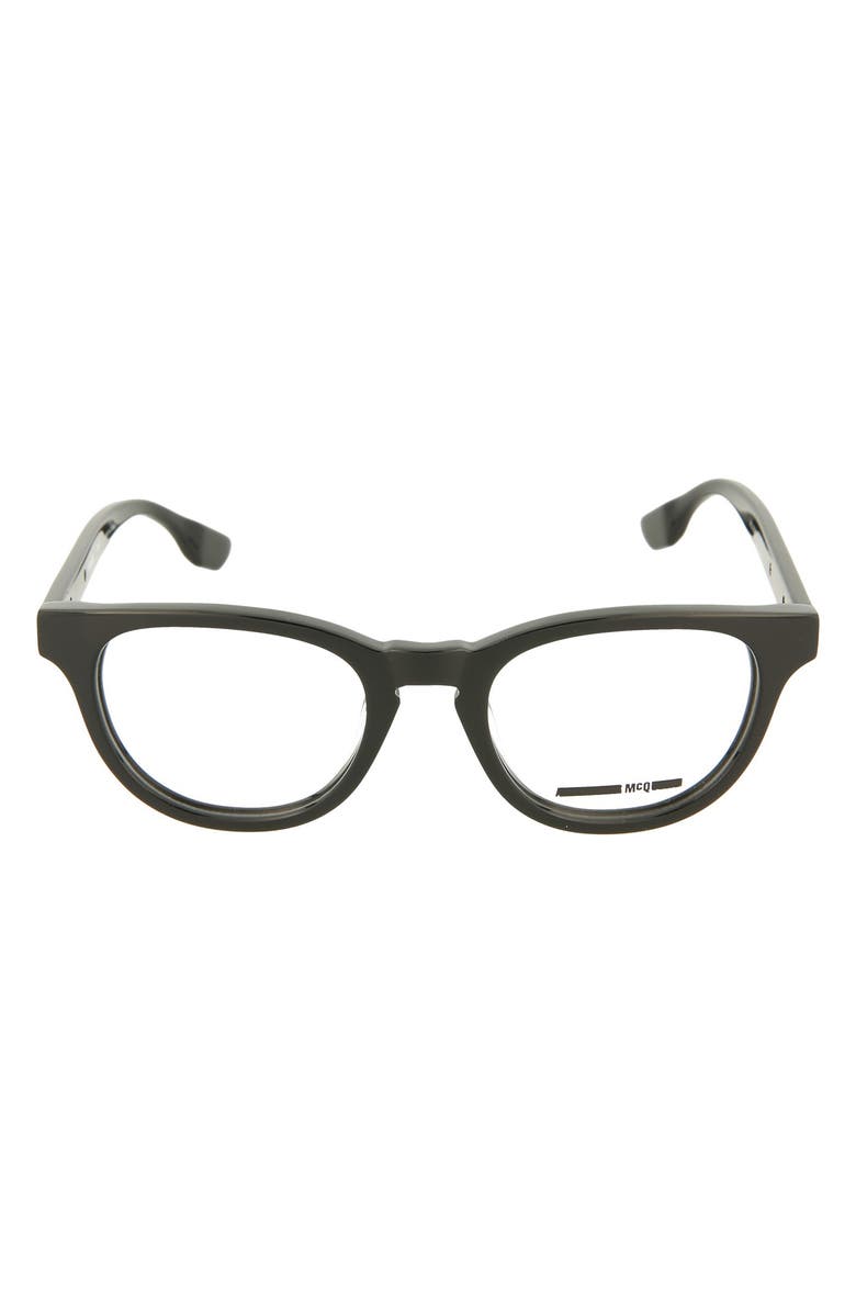 MCQ BY ALEXANDER MCQUEEN 49mm Oval Optical Frames, Main, color,