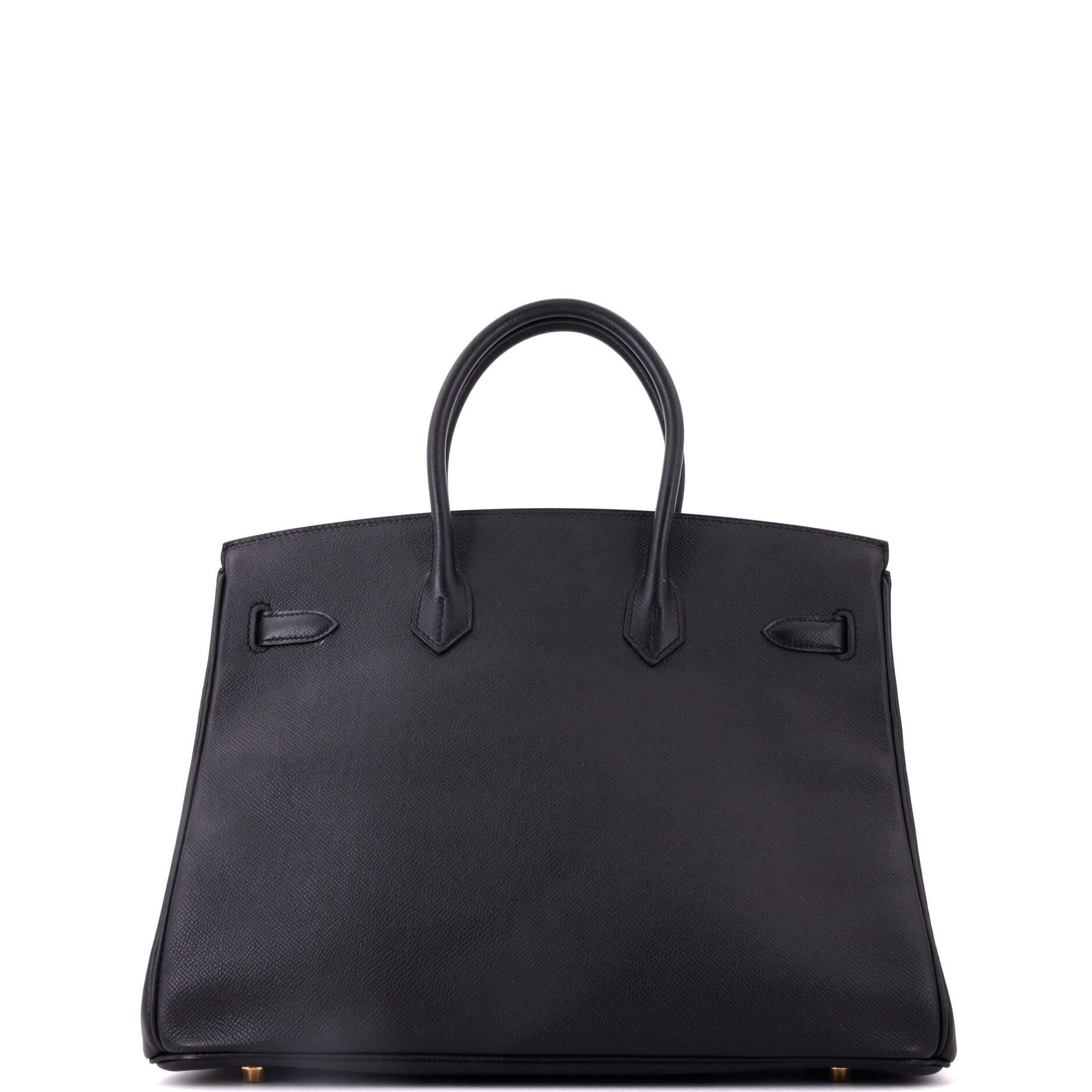 Birkin Handbag Black Epsom with Gold Hardware 35, Alternate, color, Black
