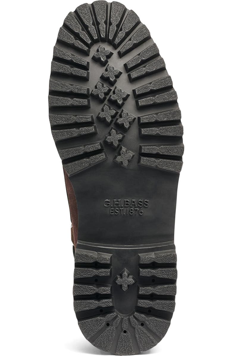 G.H.BASS Ranger Camp Moc Toe Super Lug Loafer, Alternate, color, Brown Multi