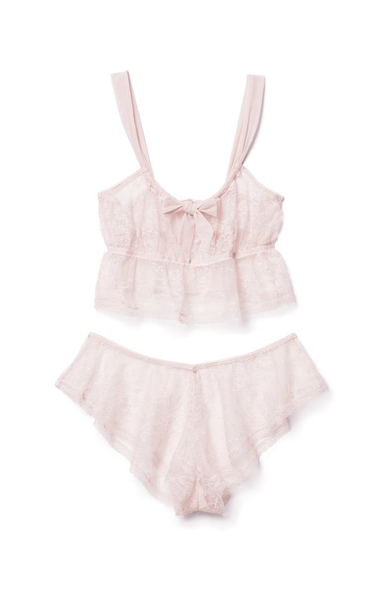 Adore Me Lauretta Cami & Shorts Set Lingerie, Alternate, color, 