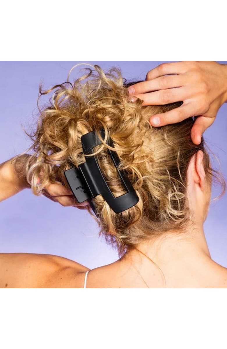 Gimme Beauty Large Cavity Claw Clip for Thick Hair, Alternate, color, Black