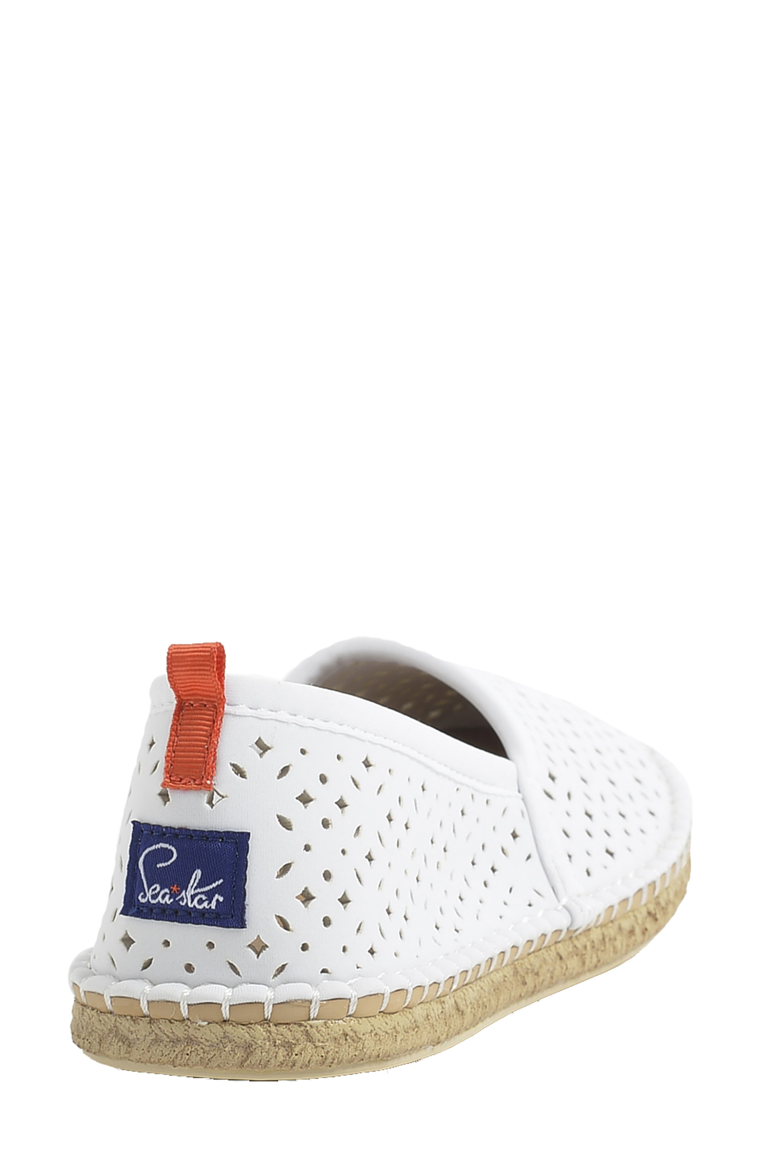 Sea Star Beachwear Beachcomber Espadrille Water Shoe, Alternate, color, White