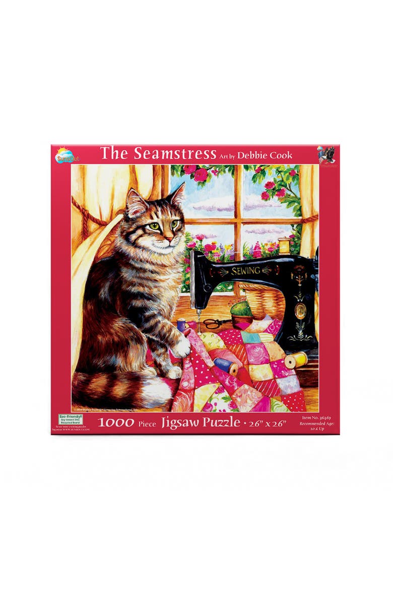 The Seamstress 1000 piece Jigsaw Puzzle for Adults, Alternate, color, Multicolor