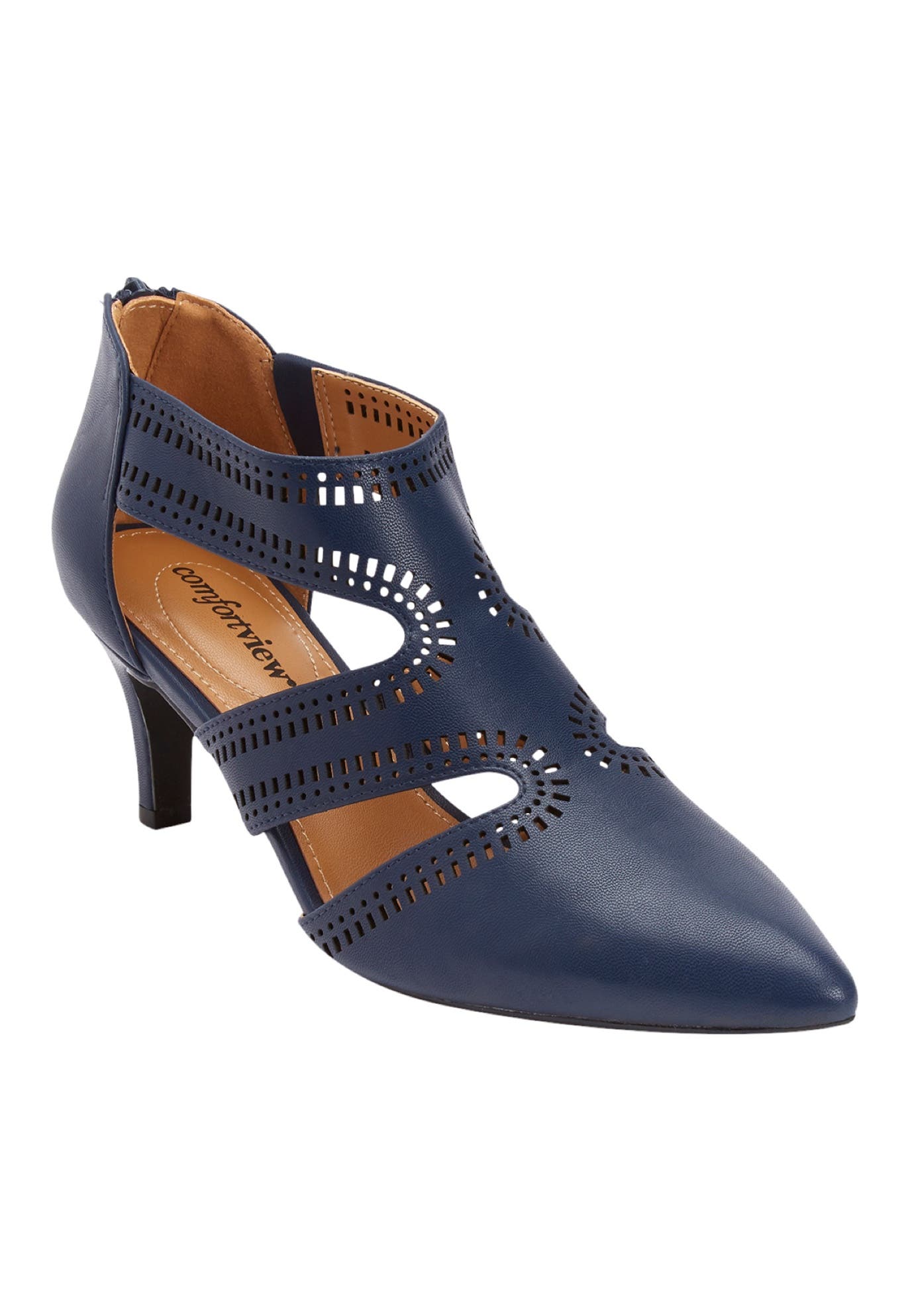 Comfortview The Gia Shootie, Main, color, Navy