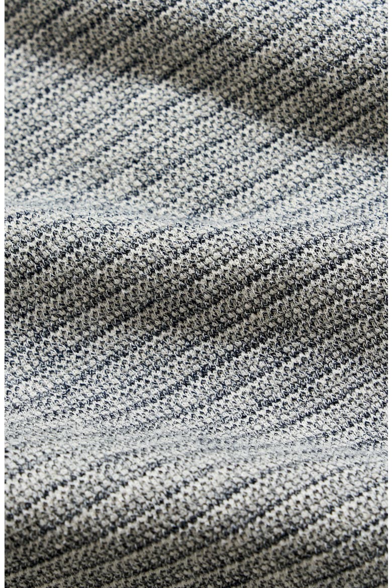 Textured Treme Knit Short Sleeve Button-Up Shirt, Alternate, color, GREY HEATHER