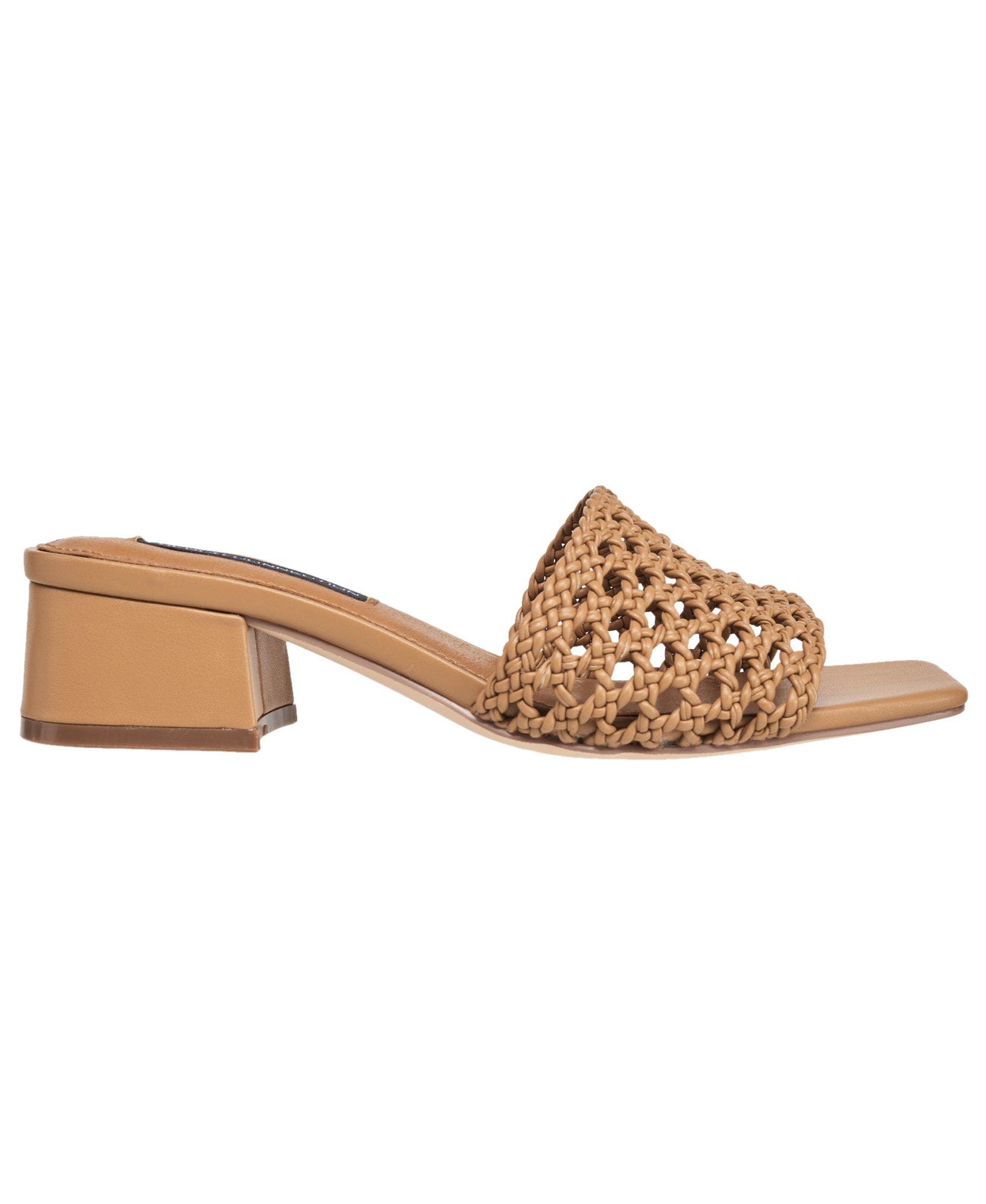 Waves Woven Mule, Alternate, color, Tan