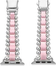 LAGOS Smart Caviar Ceramic & Stainless Steel Apple Watch® Bracelet Watchband
