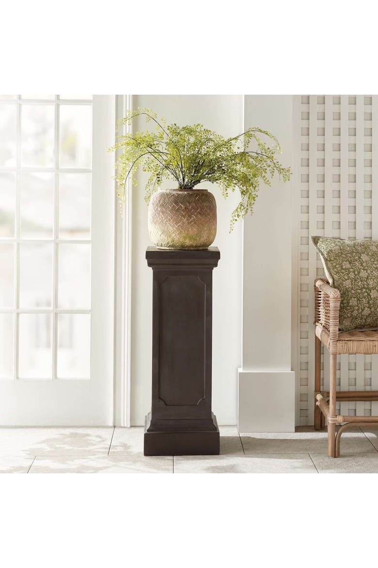 Fibreclay Chambers Pedestal Tall, Alternate, color, Black