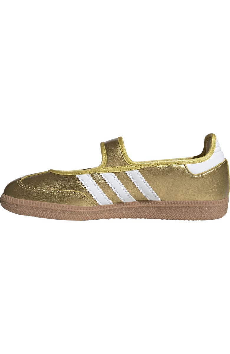 adidas Samba Jane Sneaker, Alternate, color, Gold Met./ Ftwr White/ Gum4