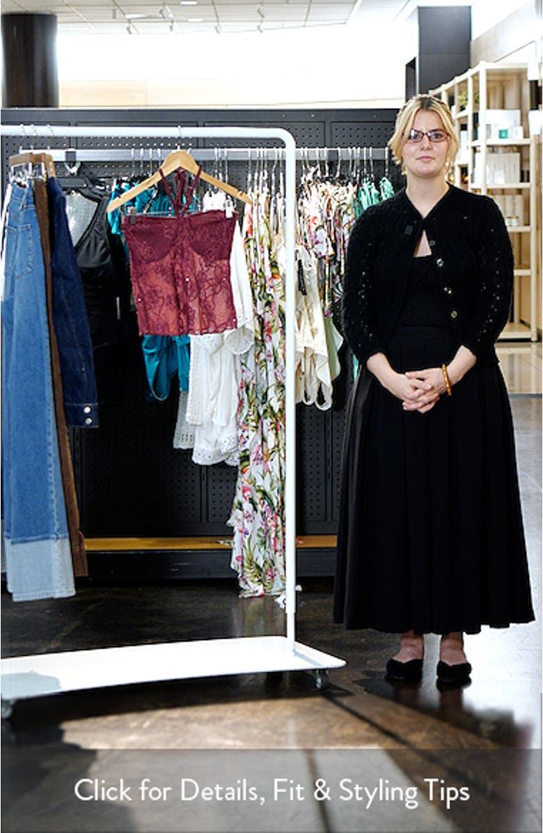 Ruwi Sequin Beaded Halter Top, sales video thumbnail