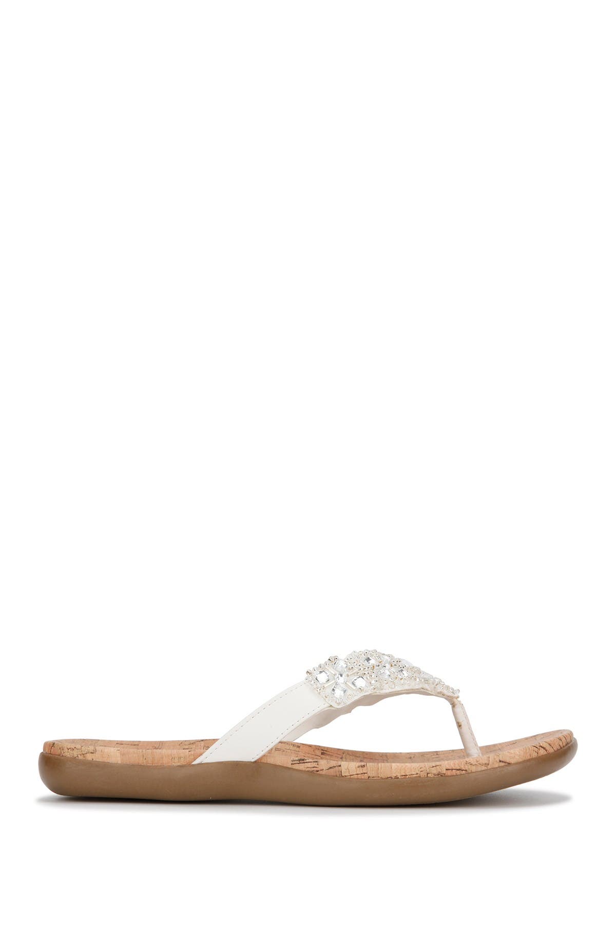 Kenneth Cole Reaction Glam-Athon Embellished Thong Sandal, Alternate, color, 