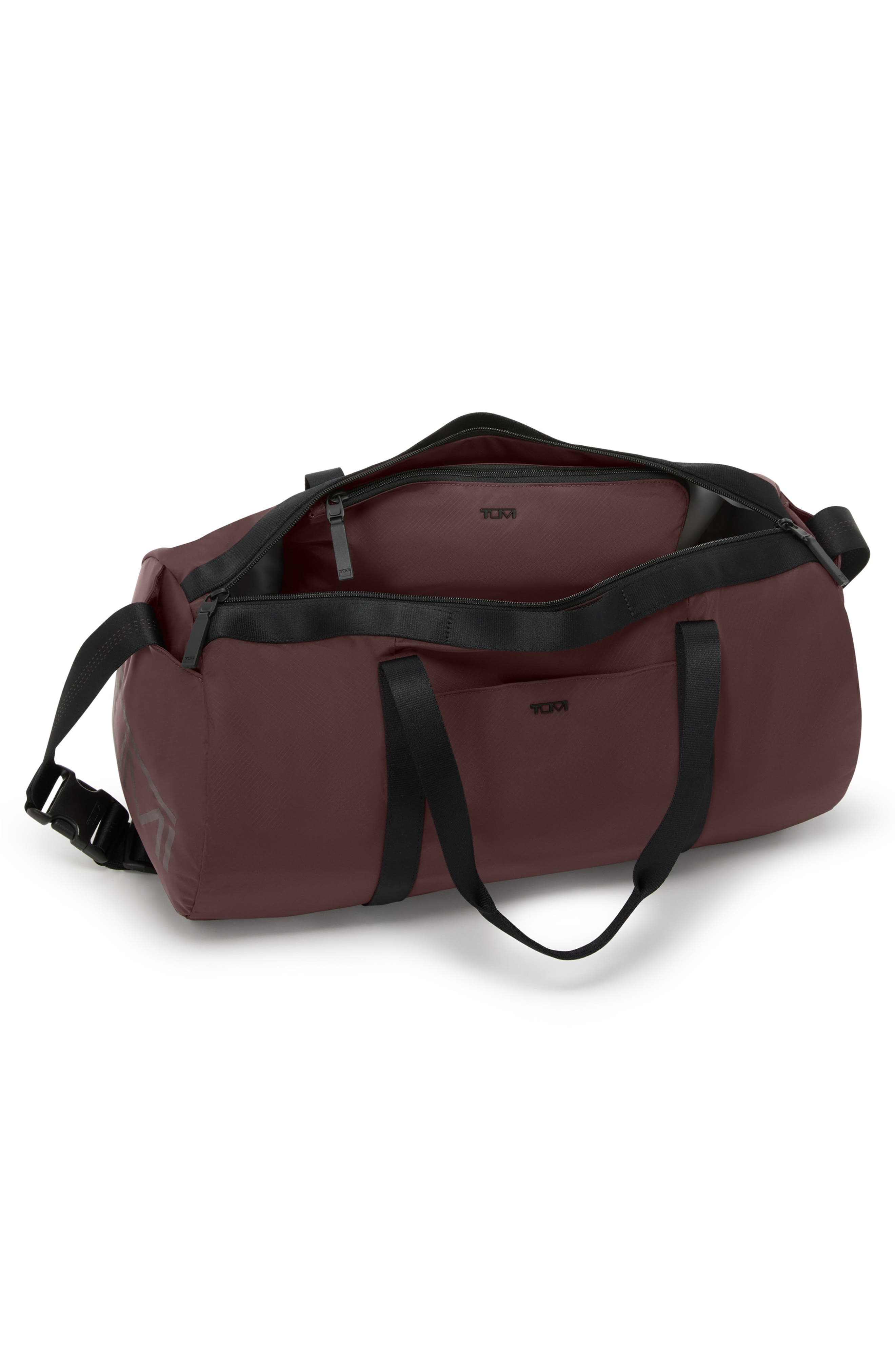 TUMI Just in Case Duffle Bag, Alternate, color, Oxblood