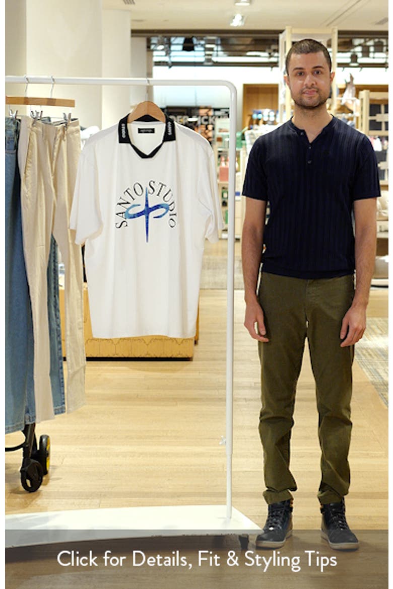 Curved Logo Club Jersey Polo video