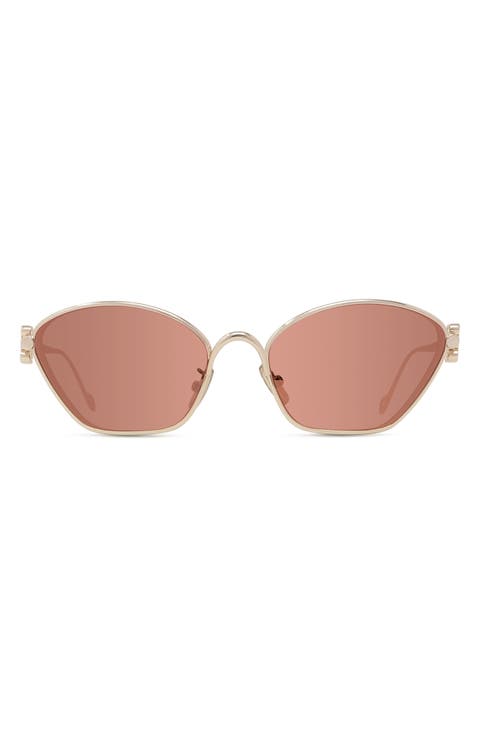 57mm Cat Eye Sunglasses