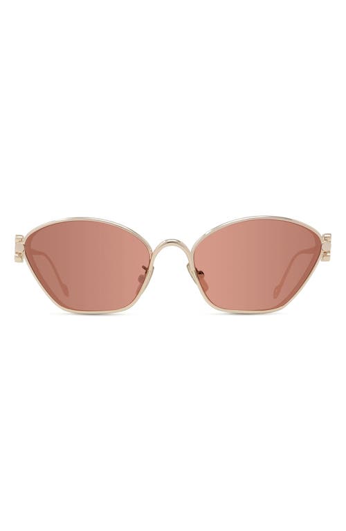 Loewe 57mm Cat Eye Sunglasses In Neutral