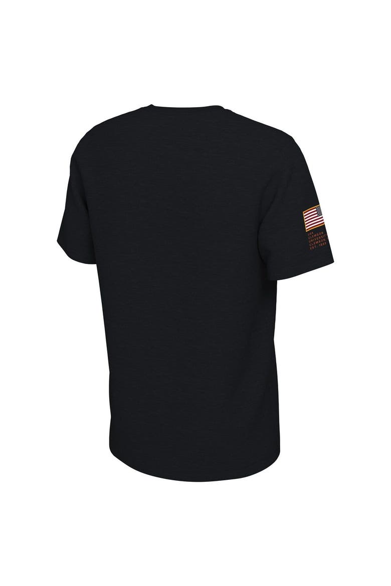 Men's Nike Black Clemson Tigers Veterans Camo T-Shirt, Alternate, color, Black